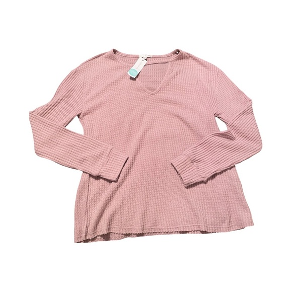 Nine Britton Stitch Fix Light Purple Key Hole Sweater Size Large - Picture 1 of 4